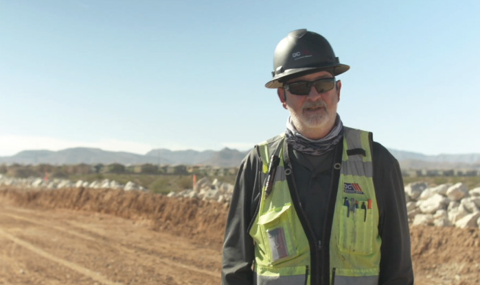 Construction site work