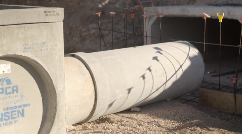 Construction site work